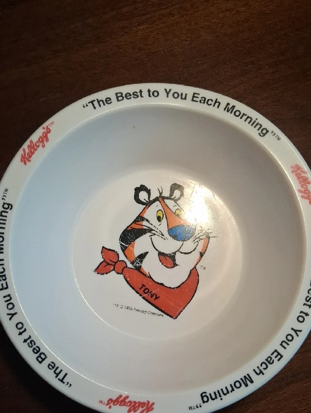 1990s Kellogg's Tony the Tiger And Snap, Crackle,Pop Breakfast Bowls - Set of 2